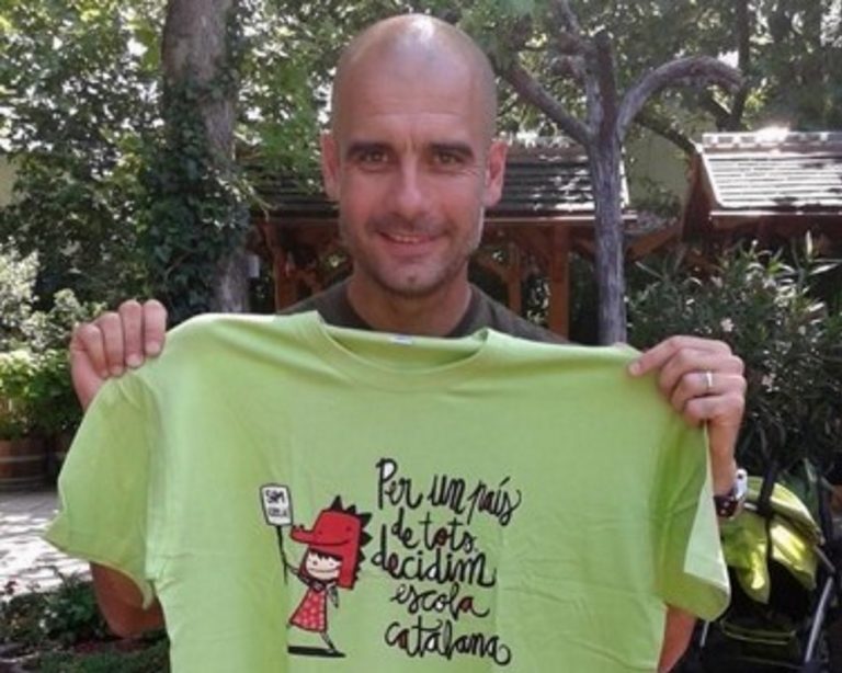 El ex seleccionador español propone al separatista Guardiola como nuevo entrenador de España