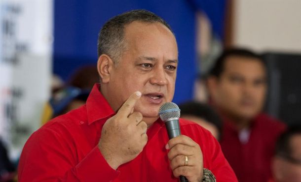 El vicepresidente del gobernante Partido Socialista Unido de Venezuela (PSUV), el diputado Diosdado Cabello. EFE