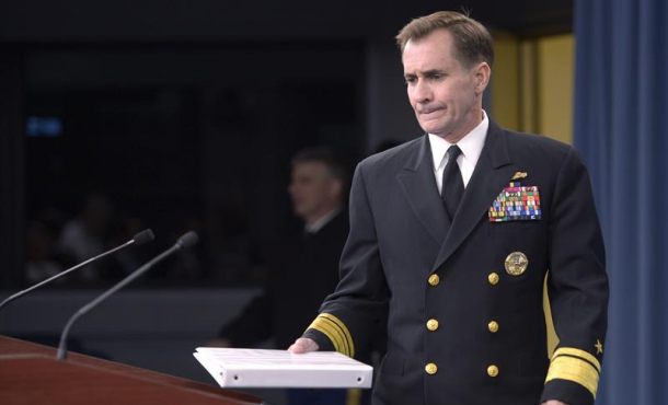 En la imagen, el portavoz del Departamento de Estado, John Kirby. Archivo Efe.