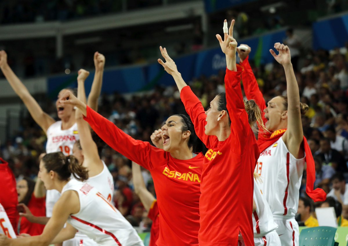 La selección española de baloncesto femenino logra una histórica clasificación para la final de los Juegos de Río. Lasvocesdelpueblo.