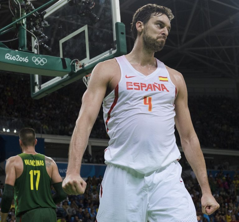 España aplasta a Lituania y Pau Gasol se convierte en el tercer anotador olímpico en Río 2016