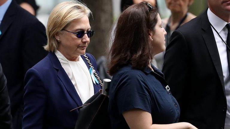 Diagnostican a Hillary Clinton con neumonía tras el vahído sufrido en Nueva York