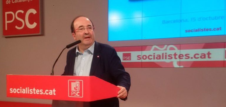 La Comisión Gestora del PSOE felicita a Iceta por su reelección al frente PSC