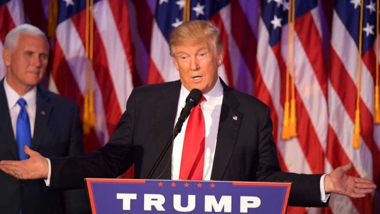 Trump: «Vamos a empezar la tarea urgente de reconstruir nuestra Nación y renovar el sueño americano»