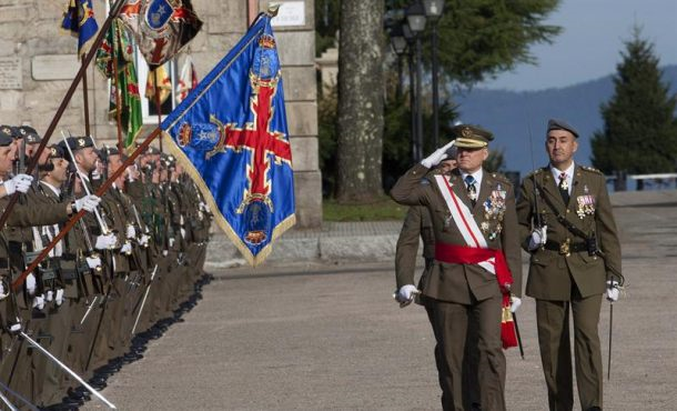 2016, un año «inmejorable» para la unidad militar del cuartel pontevedrés de Figueirido