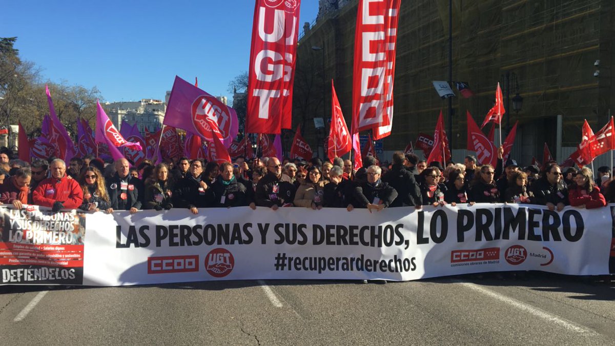 ugt-y-cc-oo-hoy-en-la-capital-de-la-nacion-anunciando-sus-movilizaciones-para-asegurase-sus-intereses-bajo-la-escusa-de-defensores-de-derechos-lasvocesdelpueblo