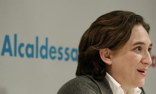Ada Colau, alcaldesa de Barcelona, en una imagen Efe.
