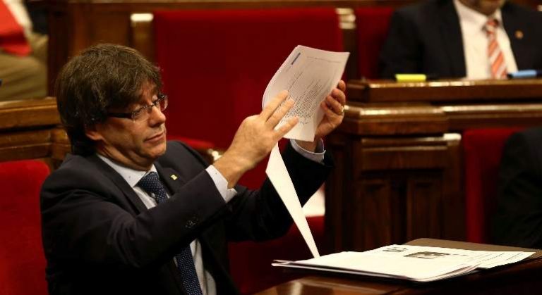 Puigdemont: «El año que viene (2018) no seré presidente, no tengo ninguna vocación de seguir»