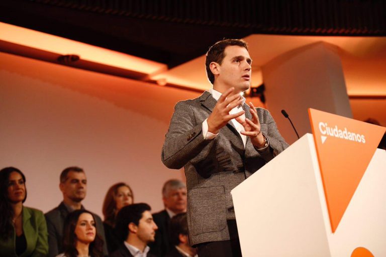 Rivera: «Ciudadanos C’s» ha iniciado un nuevo «ciclo para gobernar España en 2019»