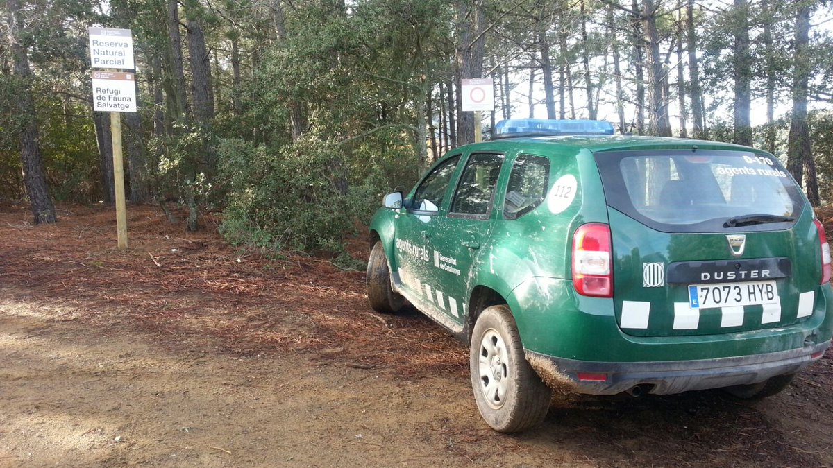Un coche de patrulla de los agentes rurales en una imagen archivo del pasado 25 de diciembre de 2016, Lasvocesdelpueblo