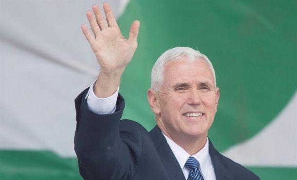 El vicepresidente de EE.UU., Mike Pence. Archivo Efe