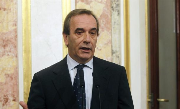 José Antonio Alonso, en una imagen de archivo durante su etapa como portavoz del PSOE en el Congreso. Archivo Efe