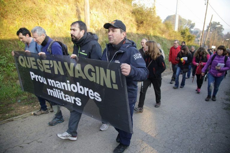 Levantamiento separatista contra el Ejército en Celrá (Gerona) y el Ejército NO ha renunciado