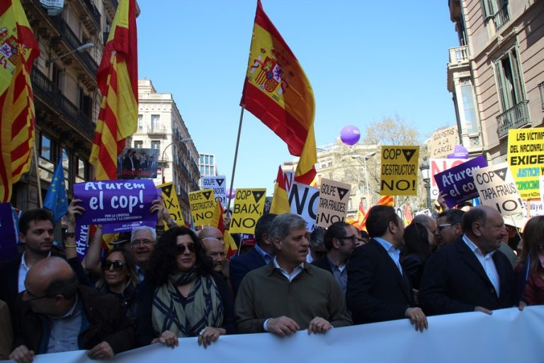 Alberto Fernandez: «Hay una Cataluña silenciada» por el separatismo del «pensamiento único»