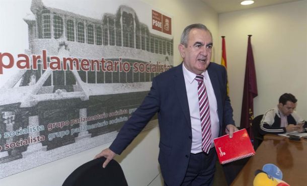 El portavoz del grupo socialista en la Asamblea Regional de Murcia, Rafael González Tovar. Archivo Efe.