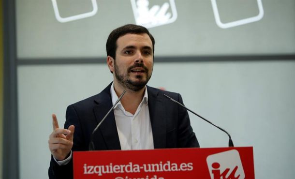 El coordinador federal de IU, Alberto Garzón, ha presentado hoy su informe político en una reunión de la Coordinadora Federal, órgano de debate y decisión creado. Efe