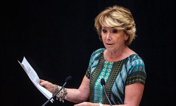 La ex presidenta de la Comunidad de Madrid, Esperanza Aguirre. Archivo Efe.