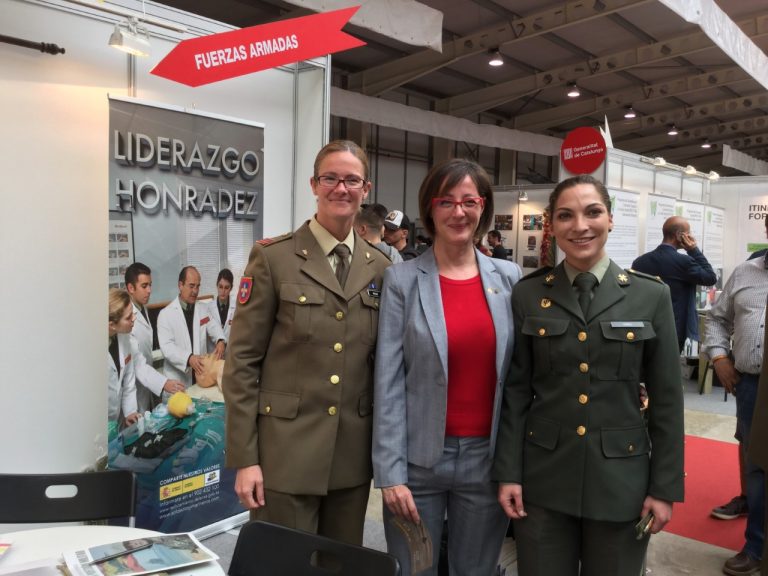 Ribes: «El Ejército es garantía de seguridad» y denuncia el veto «arbitrario en feria» de Lérida