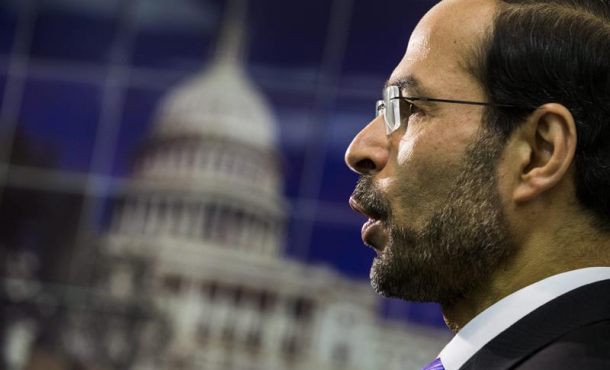 El islamista director del Consejo de Relaciones Islámico-Estadounidenses (CAIR), Nihad Awad. Archivo Efe.