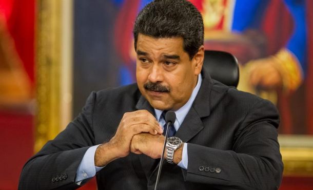 En la imagen un registro del presidente de Venezuela, Nicolás Maduro. Archivo Efe