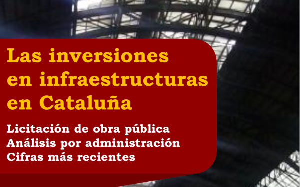 Las inversiones en infraestructuras en Cataluña 2016, informe de CCC que desmonta las mentiras separatistas. Lasvocesdelpueblo