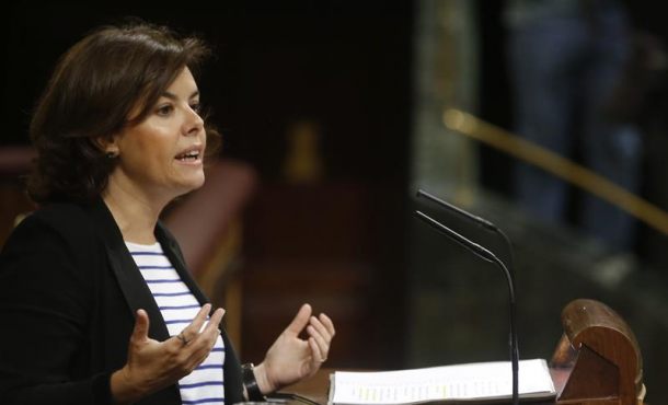 Soraya, vicepresidenta del Gobierno. Efe.