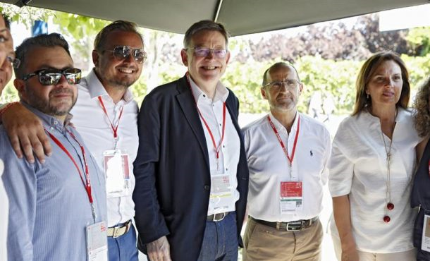 Capital del Reino de España (Madrid), domingo 18 de junio de 2017. Ximo Puig (c), presidente de la Generalidad Valenciana. Efe