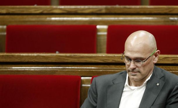 Cataluña Debate Cataluña B13. Barcelona (España), 15 de junio de 2017. El consejero de Relaciones Institucional... Efe