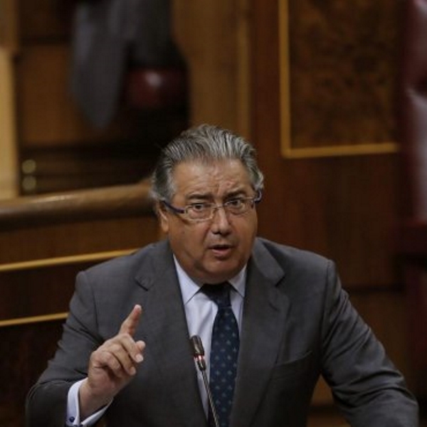 El ministro del Interior, Juan Antonio Zoido, durante su intervención en la sesión de control al Gobierno hoy, 21 de junio de 2017, el Congreso de los Diputados. Efe.