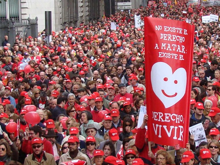Marcha Por la Vida 2017 con «Un Latido, Una vida» saldrá el domingo a la calle en España y América