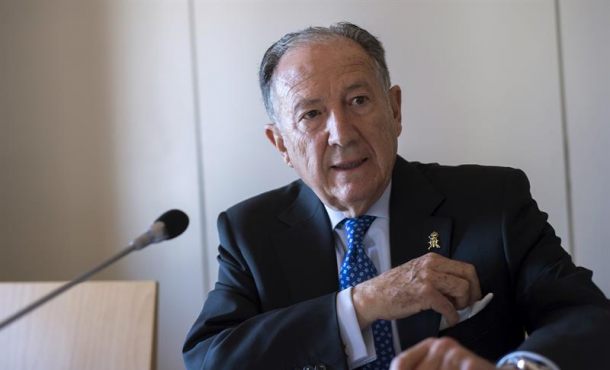 Toledo, 07.06.2017. El director del Centro Nacional de Inteligencia (CNI), Félix Sanz Roldán, durante su participación en la mesa redonda. Efe