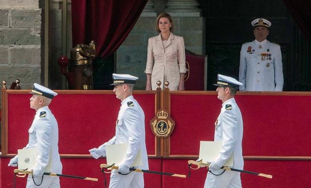 La Armada, «ejemplo de la Unidad de España, lo mejor del amor por» su Patria