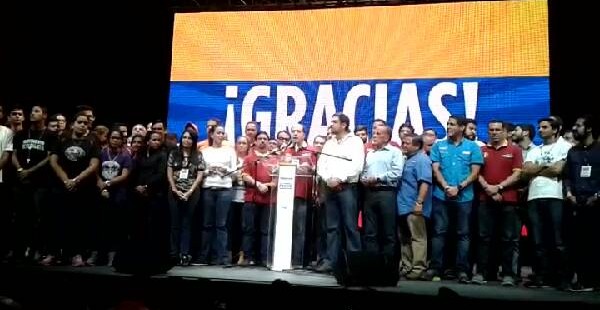 Caracas, lunes 17 de julio de 2017. el presidente del Congreso de los Diputados de Venezuela (Asamblea Nacional -AN-), Julio Borges. Lasvocesdelpueblo