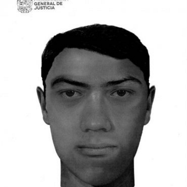 Fotografía cedida hoy, viernes 21 de julio de 2017, por la Procuraduría General de Tamaulipas (México), que muestra un retrato hablado, de uno de los presuntos secuestradores de la española. Efe