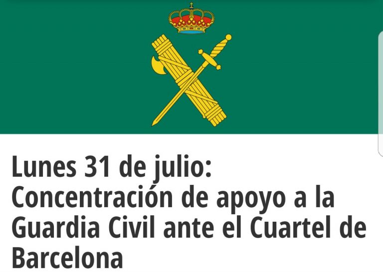 VOX dará «su apoyo a la Benemérita ante presiones e intimidación» de CUP y «separatistas»
