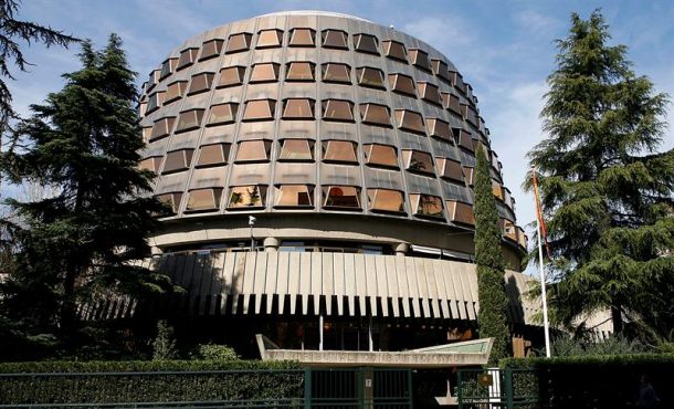 Vista general exterior del edificio del Tribunal Constituciona. archivo Efe