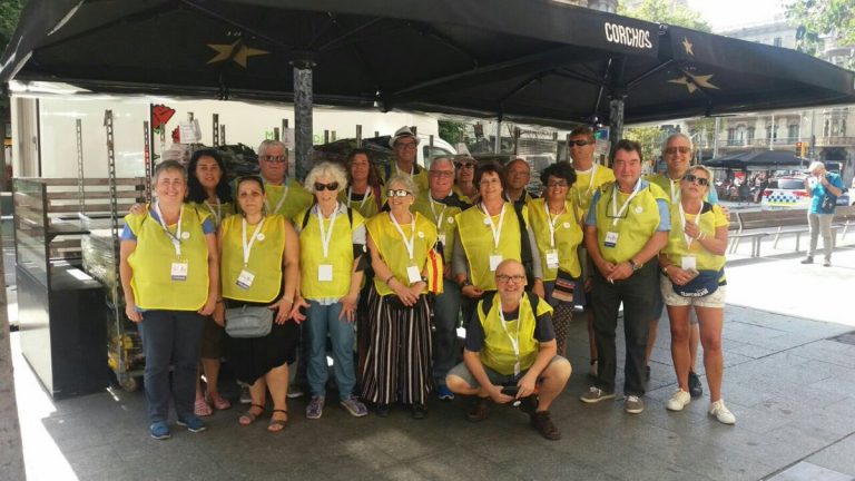 Ada Colau: Numerosos voluntarios de la marcha «No Tengo Miedo» eran separatistas de ANC