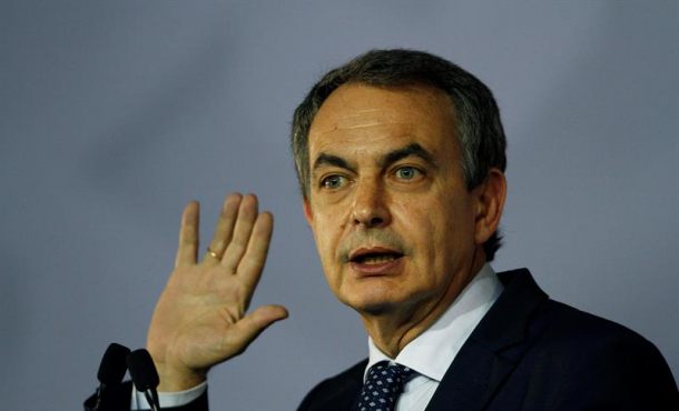 En la imagen, el exjefe del Gobierno español José Luis Rodríguez Zapatero. Archivo Efe.