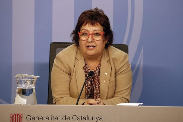 La consejera de Trabajo, Asuntos Sociales y Familias del Gobierno de la Generalidad de Cataluña, Dolors Bassa. ACN