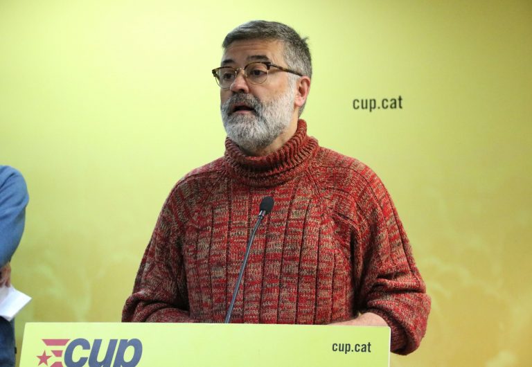 CUP: «Ahora es el momento de que la gente (separatista) ocupe el espacio público» en Cataluña