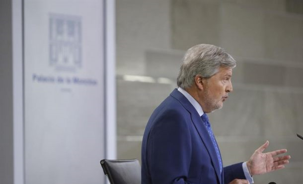 PRESIDENCIA DE ESPAÑA (LA MONCLOA), 01.08.2017. El portavoz del Gobierno y ministro de Educación, Cultura y Deporte, Íñigo Méndez de Vigo. Efe.