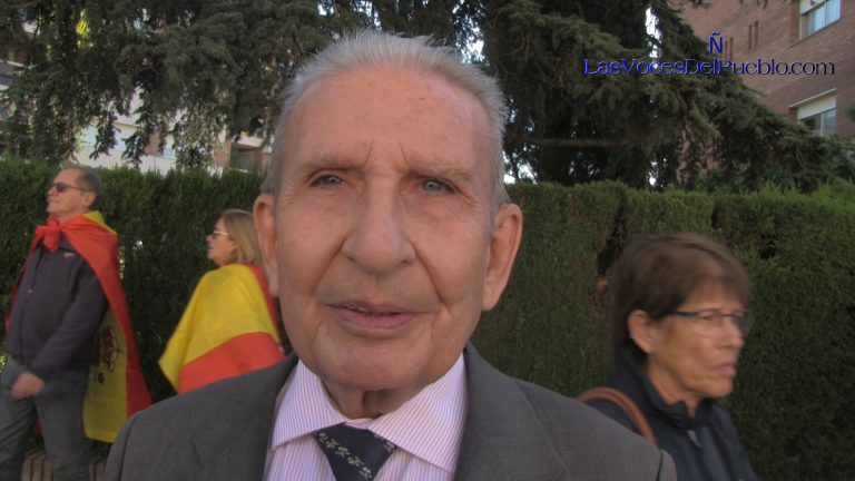 Ramón, un anciano catalán: La furia separatista «se quedará en nada, eso se va a diluir»