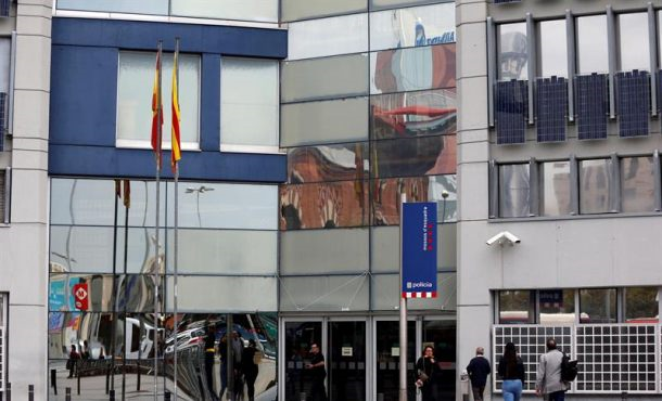 CATALUÑA (Plaza de España de Barcelona) ESPAÑA, 31.10.2017. Vista de la comisaria de los Mozos de Escuadra de la plaza de España de Barcelona. Efe