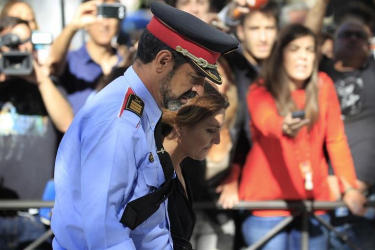 Trapero, jefe de Mozos de Escuadra vuelve mañana al banquillo como imputado de sedición