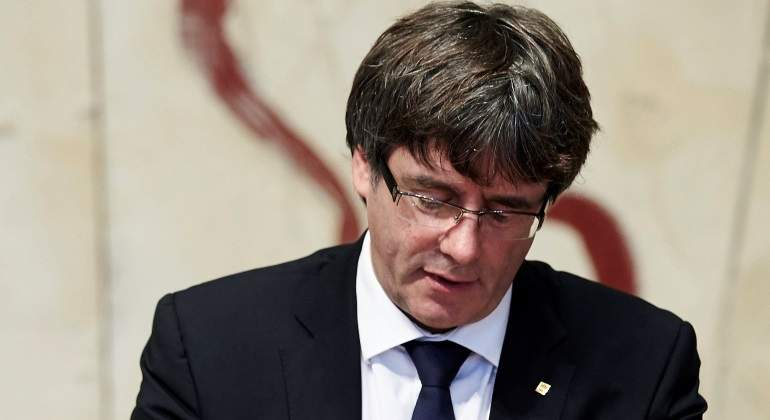El delincuente fugitivo expresidente catalán, Carles Puigdemont, en imagen archivo Efe.