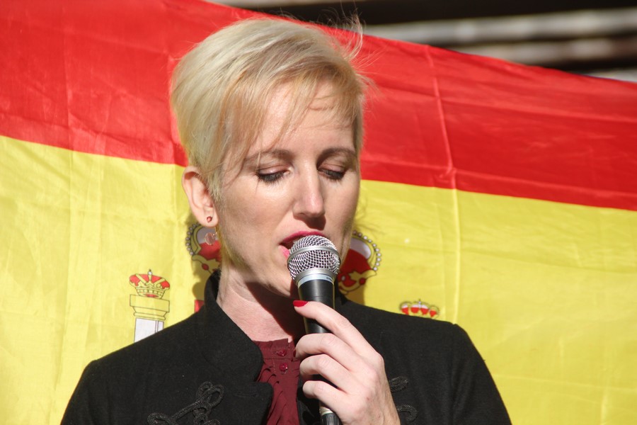 GERONA (ESPAÑA), 26.11.2017. El acto convocado por un grupo de vecinos bajo lema «aminamos Juntos; Respeto y Convivencia». Lasvocesdelpueblo (153)