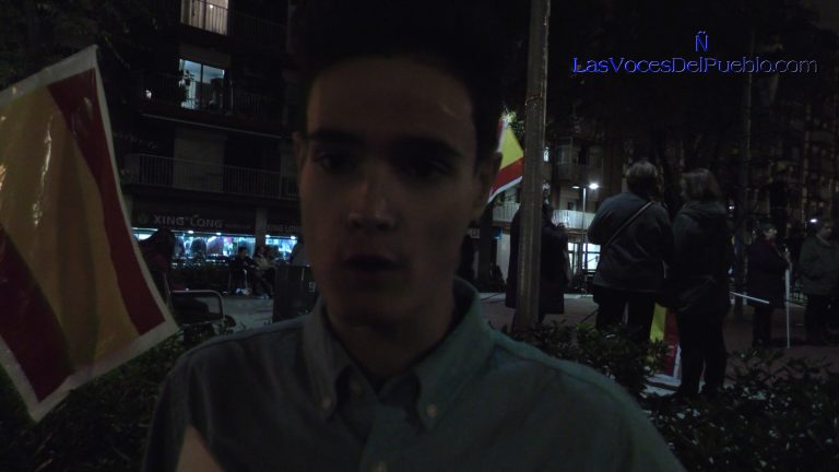 Joven de Badalona: Hemos roto «ese silencio» en el que «estábamos sometidos» en Cataluña