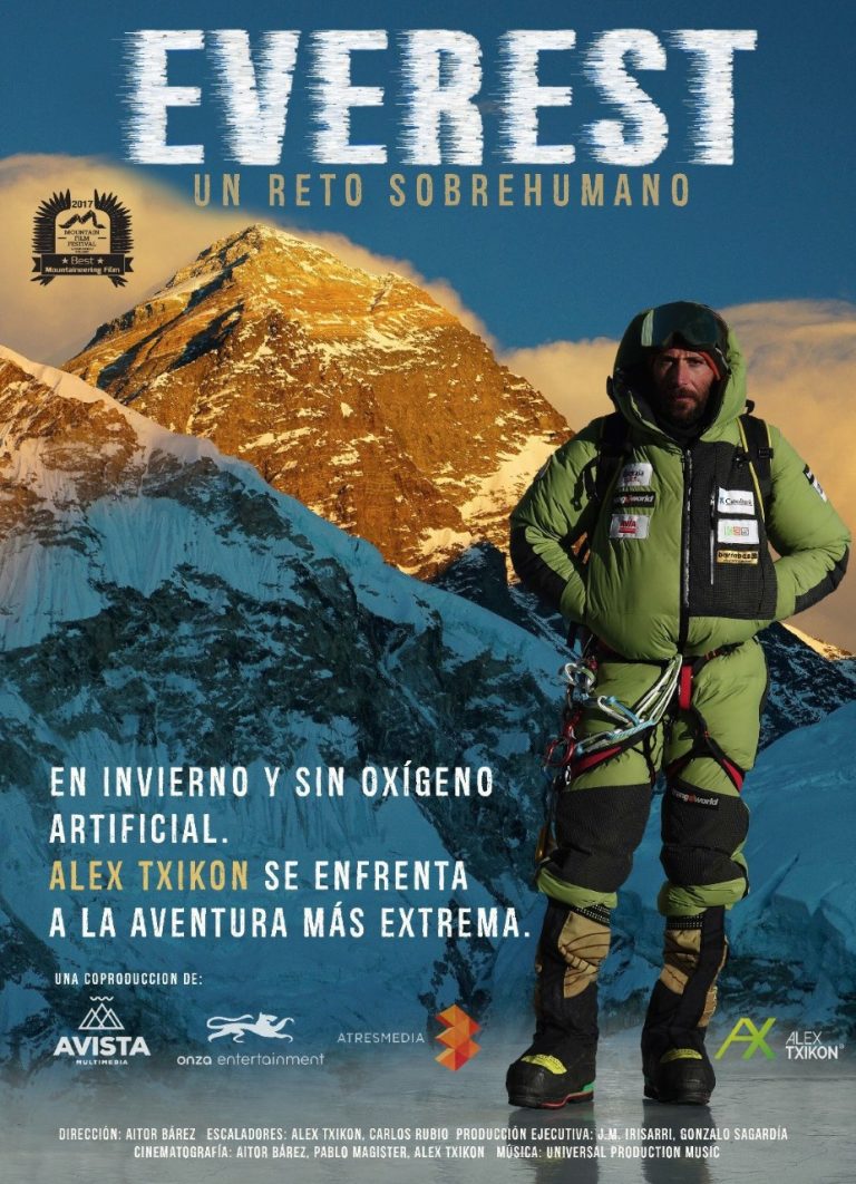 Barcelona estrena la película «Everest», un reto «sobrehumano» del alpinista Alex Txikon