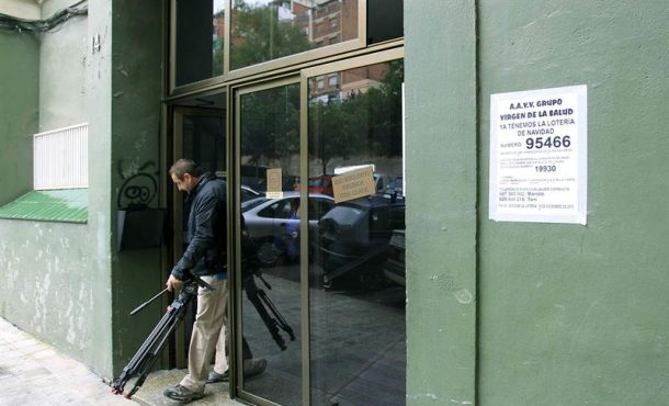 ESPAÑA YIHADISTAS ESPAÑA. BARCELONA 3.10.2015.- La persona detenida en Badalona en una operación contra el yihadismo en España y Marruecos . efe