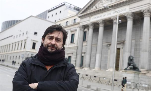 MADRID (ESPAÑA), 25.12.2017. El secretario de Sociedad Civil y Movimiento Popular de Podemos, Rafa Mayoral. Efe.